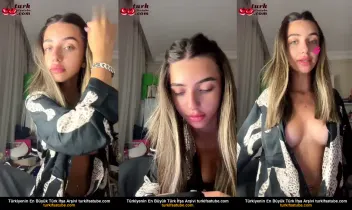 Sütyensiz bikinili yayın ifşa Elanur AYan seyret